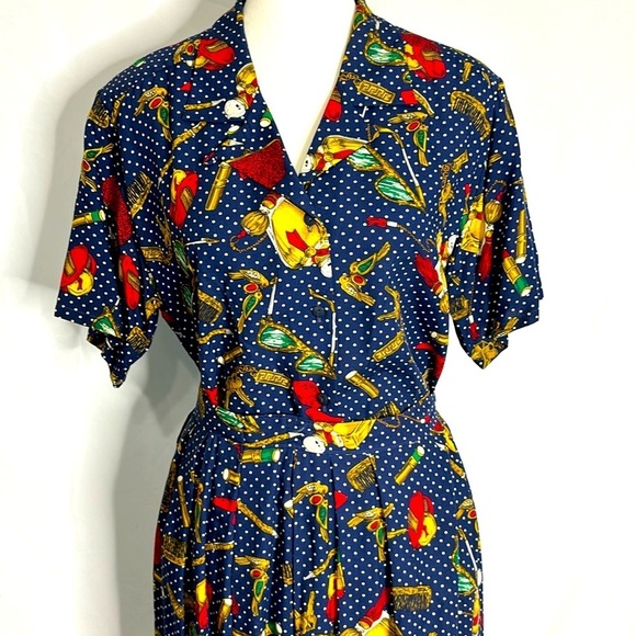 Vintage Rare Pendleton Novelty Print 2 piece set - Picture 2 of 11